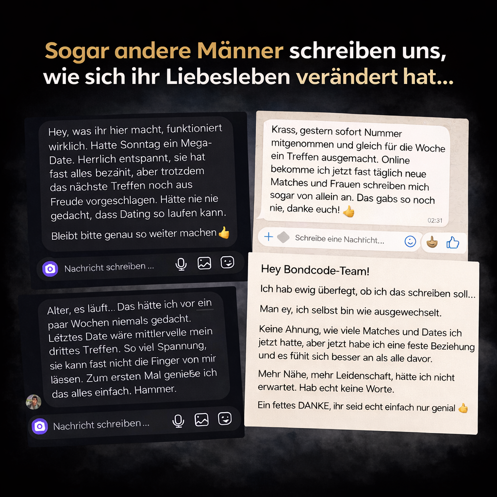 BondCode™ - Der Code aus der Einsamkeit zur Partnerin.